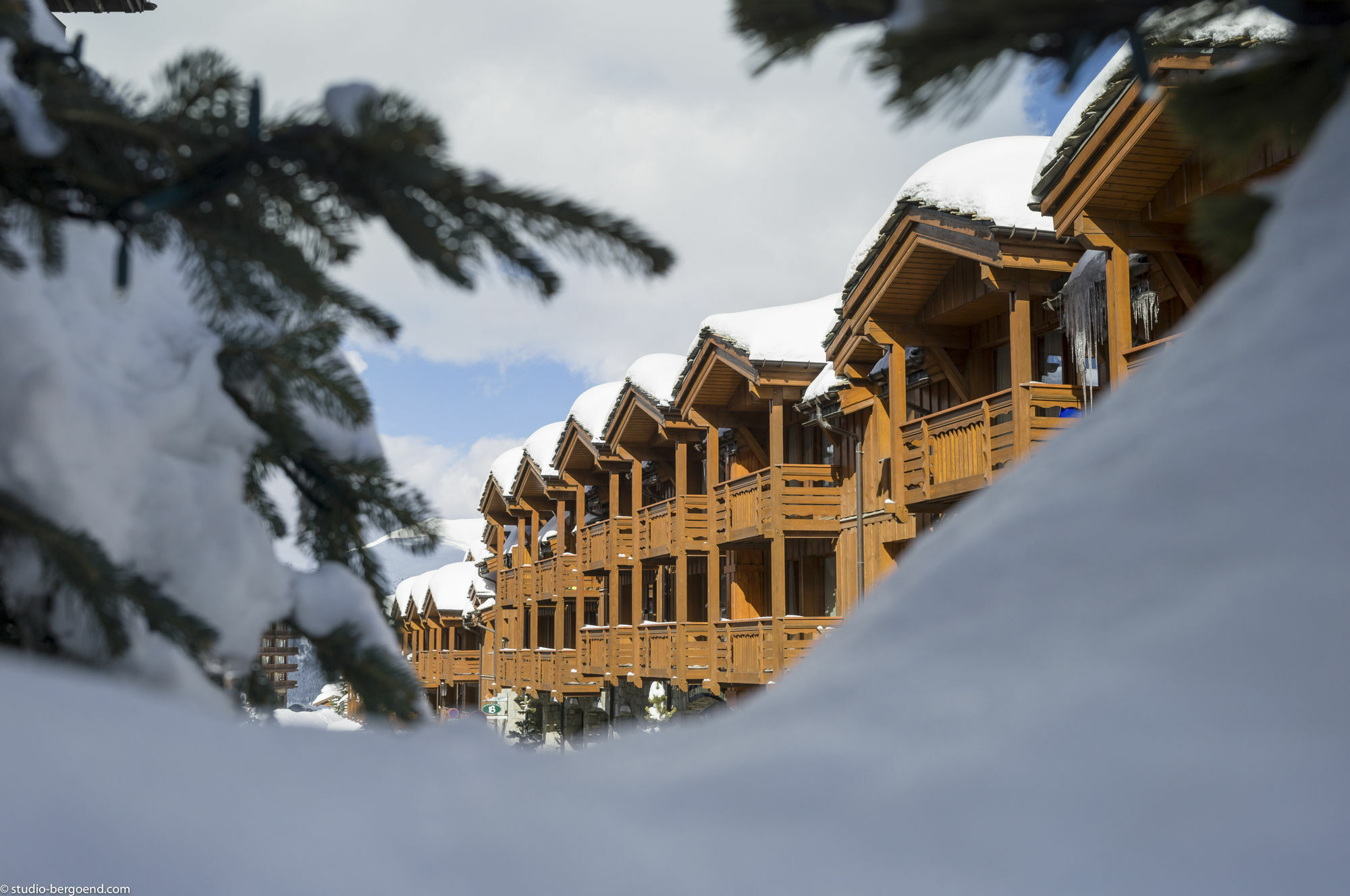 Residence Pierre & Vacances Premium Les Chalets Du Forum Courchevel Exteriér fotografie