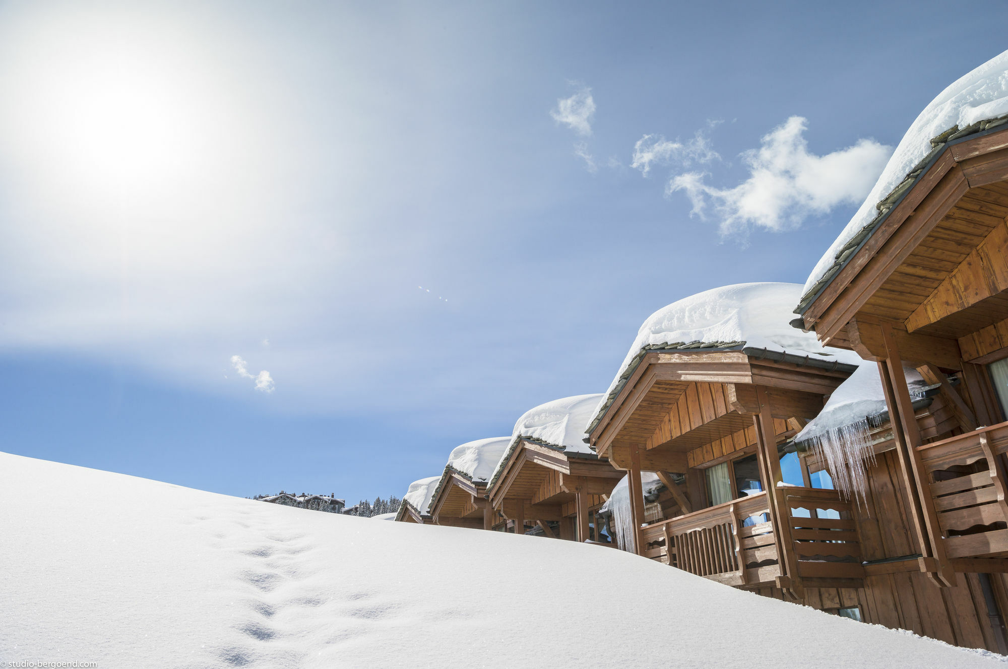 Residence Pierre & Vacances Premium Les Chalets Du Forum Courchevel Exteriér fotografie